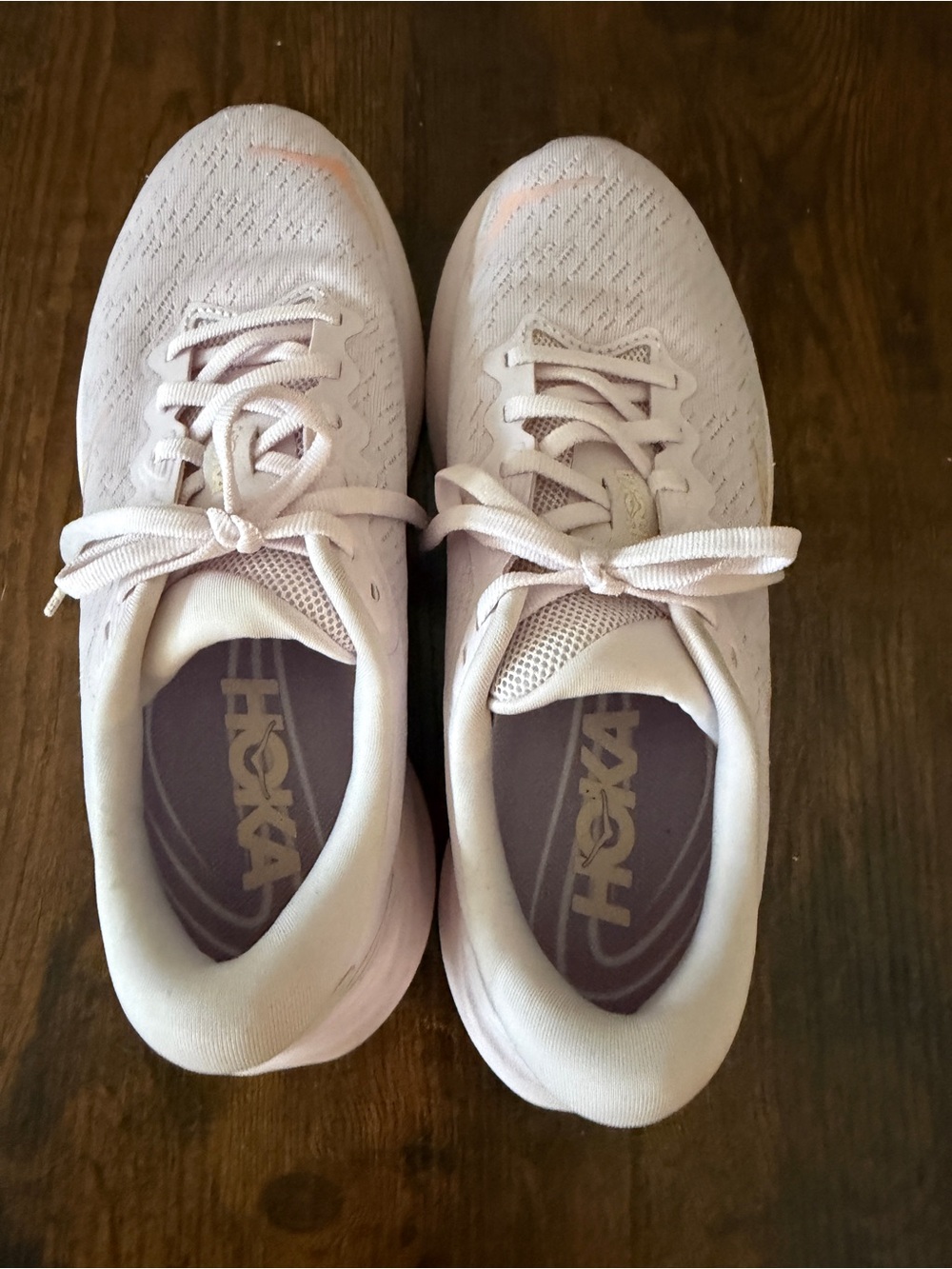 Hoka Women's Light Pink Athletic Running Shoes Solimar 2 Size 6 - Picture 5 of 9